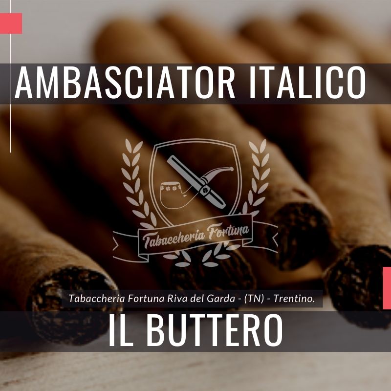 Il sigaro Ambasciator Italico Il Buttero è un sigaro tuttogiorno ideale per una fumata veloce ed appagante.