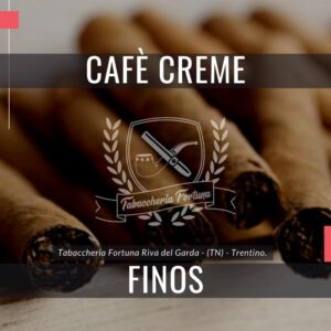 Café Crème Finos I sigaretti in miniatura blu sono realizzati con una miscela di tabacchi di Giava, Brasile, Colombia e Repubblica Dominicana