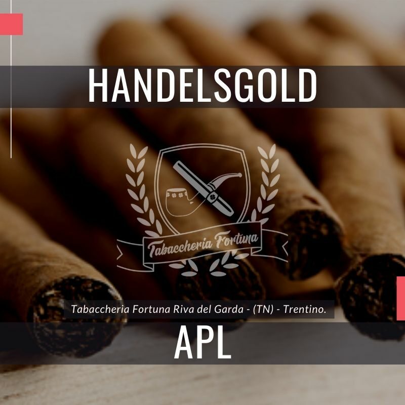 Handelsgold apl, un classico moderno Il marchio è stato continuamente sviluppato per adattarsi alla domanda dei fumatori di sigari contemporanei.