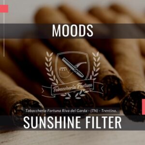 I simpatici sigaretti di marca Dannemann Moods Sunshine con filtro aromatizzato sono congelatori realizzati a macchina.
