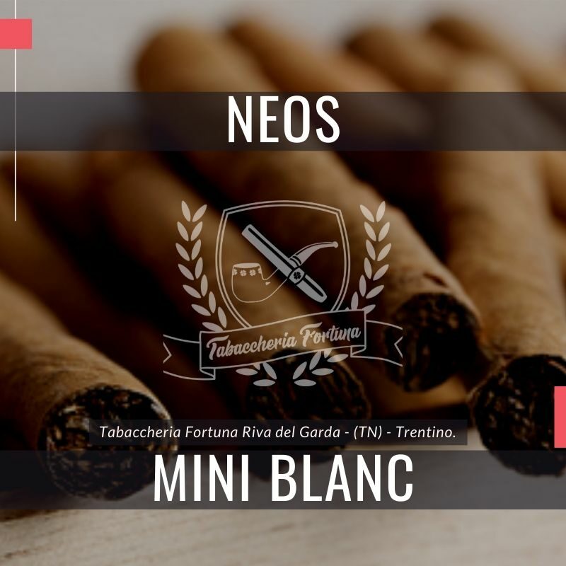 Neos Mini Blanc è il sigaretto con filtro più leggero della famiglia Neos.