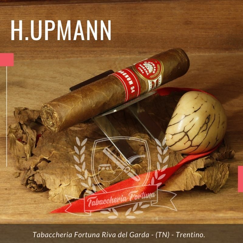 Come con tutti i sigari di H. Upmann, il Sigaro Magnum 54 offre un fumo da leggero a medio con note di cedro prominenti e cremose.