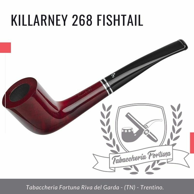 Killarney 268 Fishtail. Elegante forma Peterson, la 268 offre comfort e uno stile unico. 