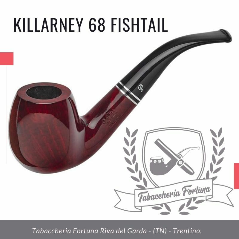 Killarney 68 Fishtail. Una forma robusta che offre una grande camera per fumatori pur rimanendo leggera da tenere. 