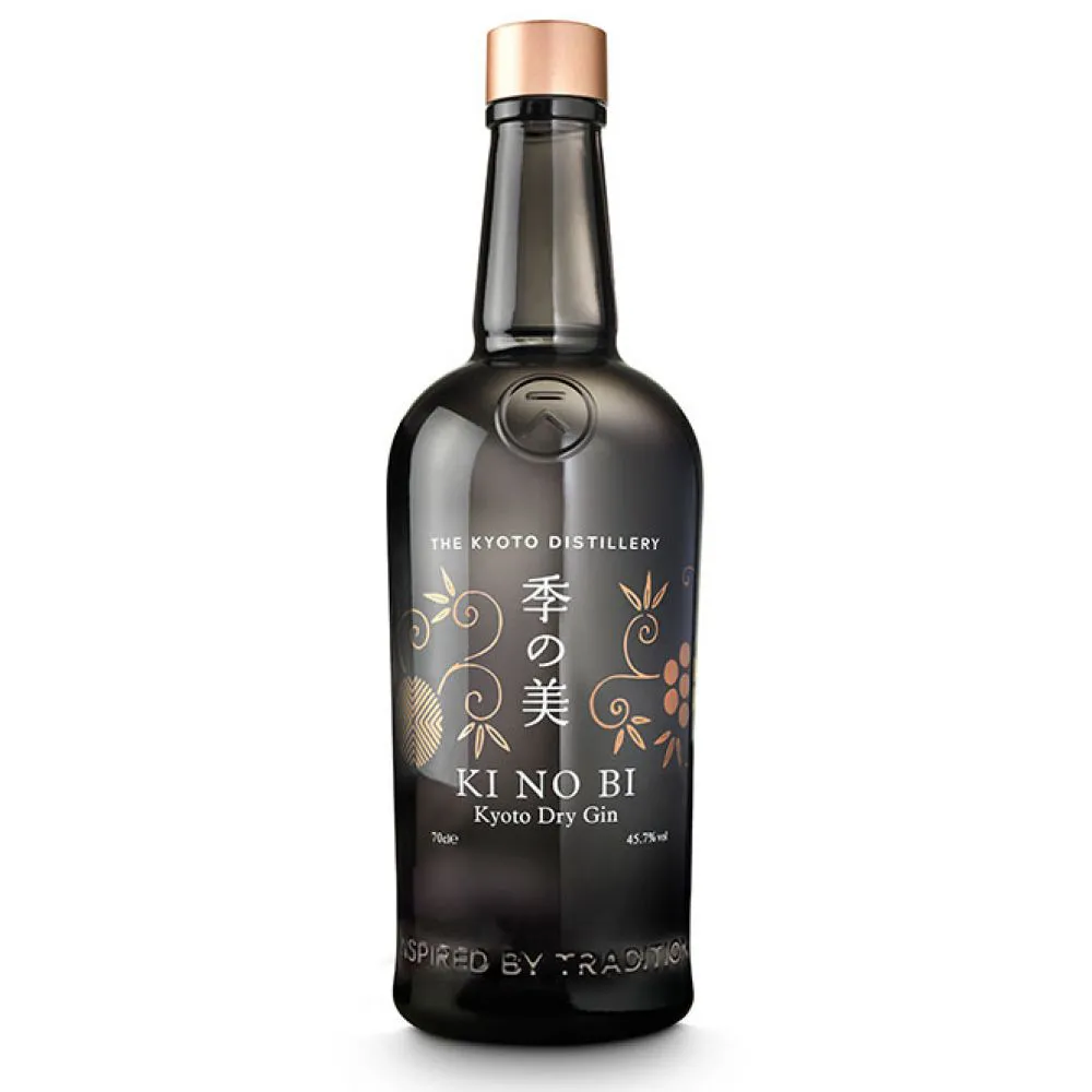 Gin Ki No Bi ("La bellezza delle stagioni") si ispira alla tradizione ed è distillato, miscelato e imbottigliato a Kyoto.